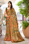 Shanti By Kashvi Bright Moss Foil Sarees Wholesalers In Delhi
